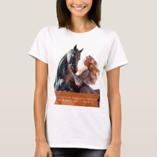 T-shirt "L'Éternel est ma lumière et mon salut, qui sera