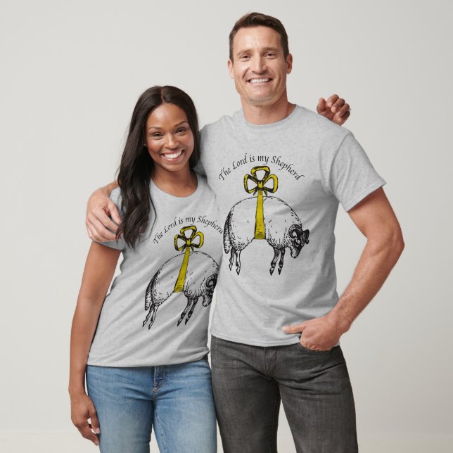 T-shirt L'Éternel est mon berger Psaume 23 (Unisexe)