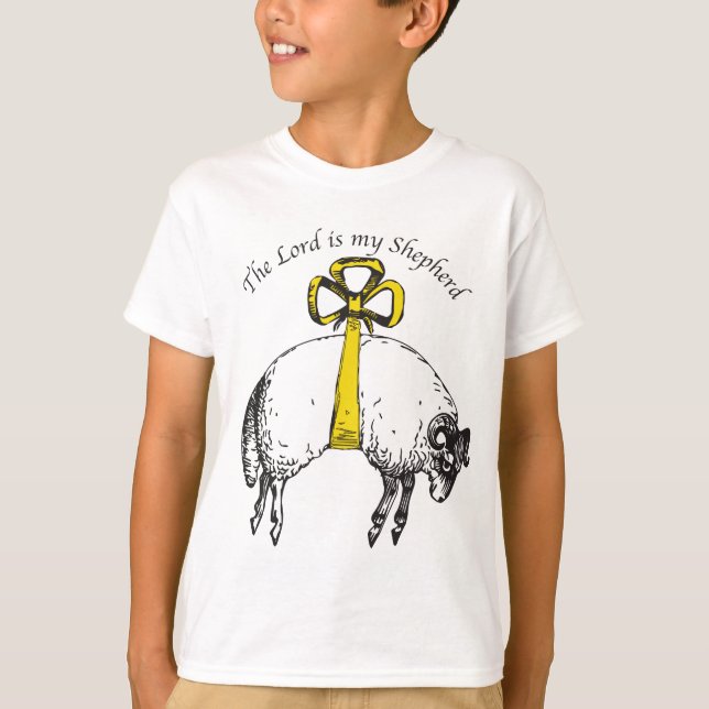 T-shirt L'Éternel est mon berger Psaume 23 (Devant)