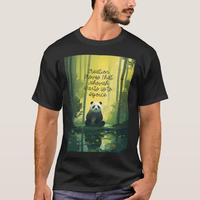 T-shirt L'Éternel Veut Que Nous Nous Réjouissions (Devant)
