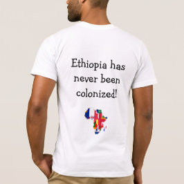 T-shirt L'Ethiopie n'a été jamais colonisée !
