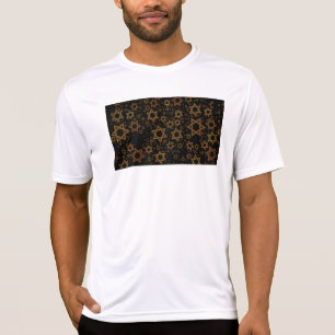 T-shirt L'étoile artistique de David thème Hanukkah de Sli