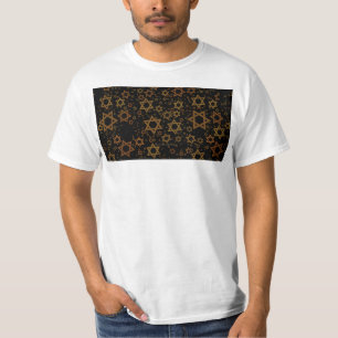 T-shirt L'étoile artistique de David thème Hanukkah de Sli