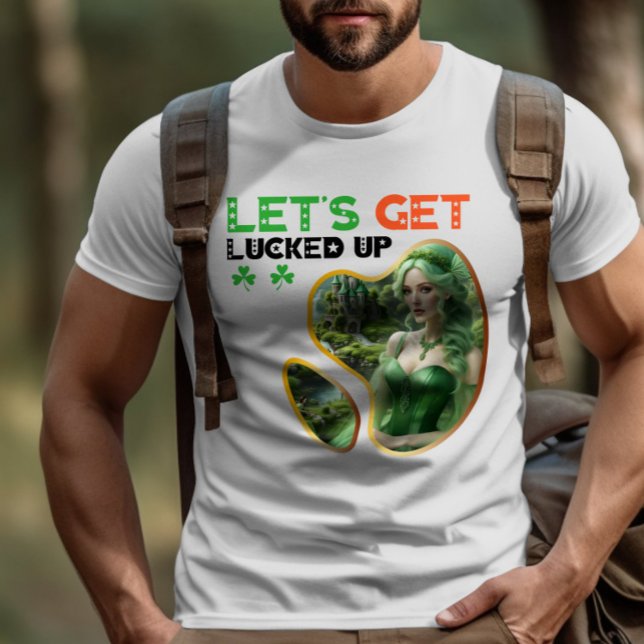 T-shirt Let's Get Lucked Up - Irish Pub Trivia Night (Créateur téléchargé)