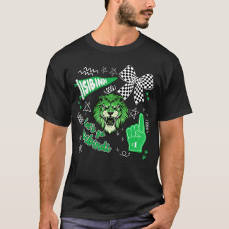 T-shirt Lets Go Isibindi Retro Cheering School Spirit retr