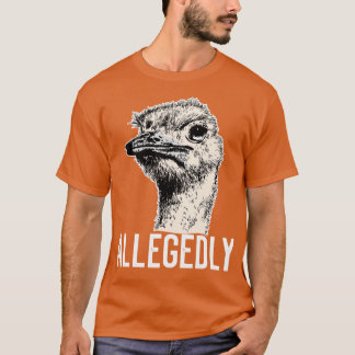 T-shirt Letterkenny Allégation Ostrich Funny Flighny Bir