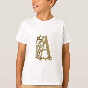 T-shirt LETTRE Alphabet INITIALE