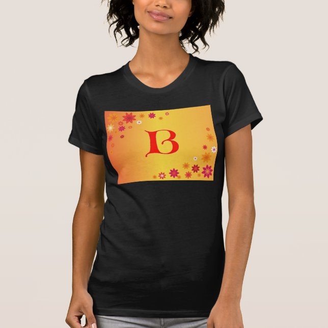 T-shirt Lettre B Chemise (Devant)