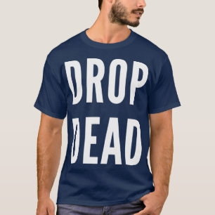 T-shirt Lettre blanche morte