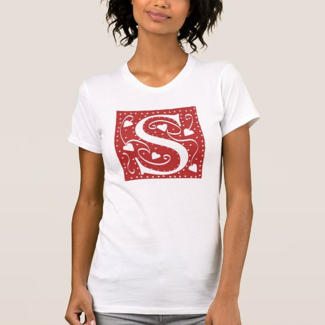 T-SHIRT LETTRE COEUR MARIAGE S (Devant)