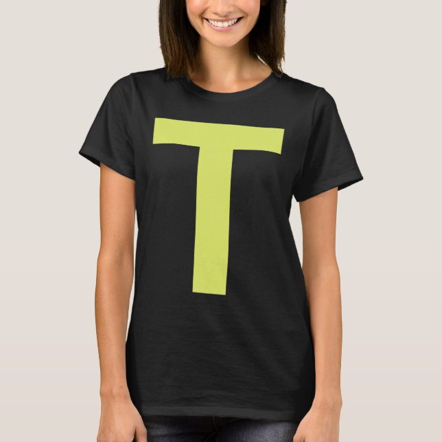 T-shirt Lettre costume du groupe carnaval de Chipmunk Hall (Devant)