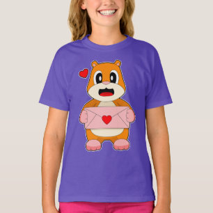 T-shirt Lettre d'amour Hamster