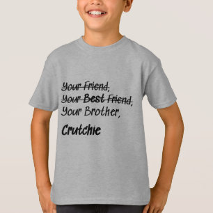 T-shirt Lettre de la chemise de refuge