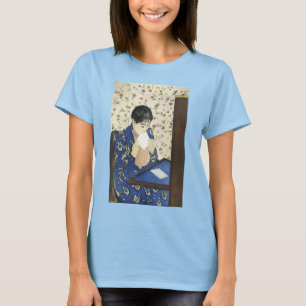 T-shirt Lettre de Mary Cassatt, Impressionnisme Vintage