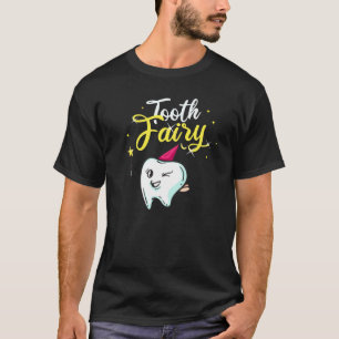 T-shirt Lettre dentielle de dents de lait de dentition