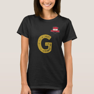 T-shirt LETTRE DU GROUPE HUMAIN D'Egypte G Égypte
