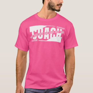 T-shirt Lettre entraîneur Sport Wear