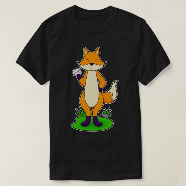 T-shirt LETTRE Fox (Design devant)
