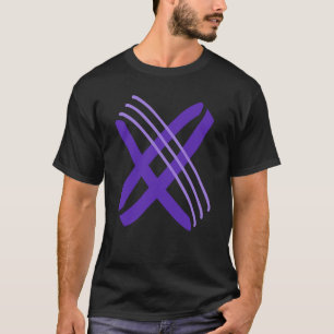 T-shirt LETTRE GRANDE BLANCHE X Alphabet X ESSENCE MAJUSCU