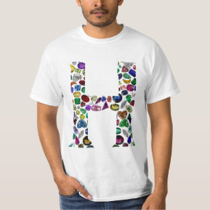 T-shirt Lettre H Monogramme