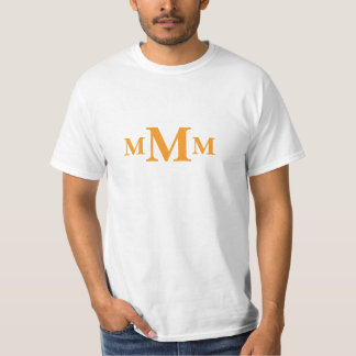 T-shirt Lettre personnalisée "M" Modèle Monogramme