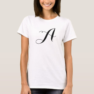 T-shirt Lettre Un T-shirt, Un Logo Uniforme, Entreprise