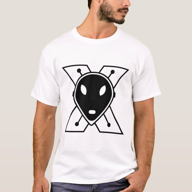 T-shirt Lettre X avec visage d'Alion (Devant)
