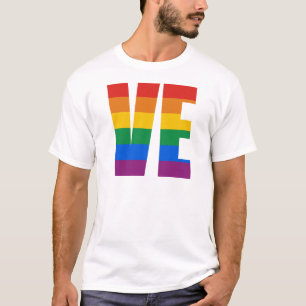 T-SHIRT LETTRES D'AMOUR DE COUPLES - VE