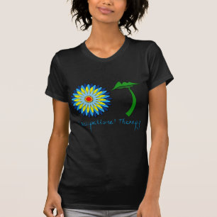 T-shirt Lettres OT florissantes