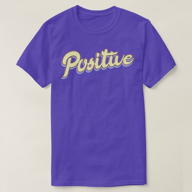 T-shirt Lettres positives (Design devant)