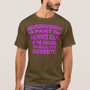 T-shirt LETx27S CÉLÉBRE LA NEURODIVERSITÉ EST