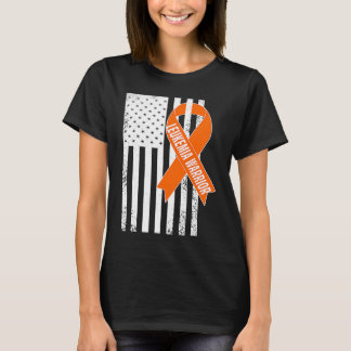T-shirt Leucémie Guerrier LEUKEMIA Sensibilisation perturb