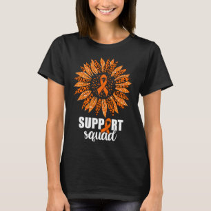 T-shirt Leucémie Survivante Soutien Escadron Chemise Leucé