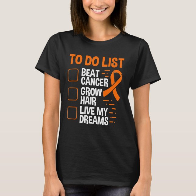 T-shirt Leukemia (Devant)
