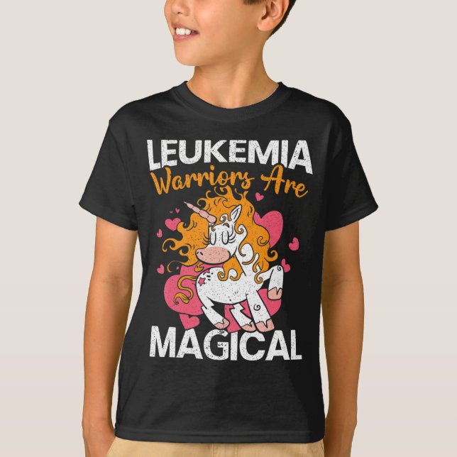 T-shirt Leukemia Warriors (Devant)