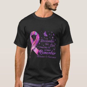 T-shirt Leur amour Alzheimer et la prise de conscience