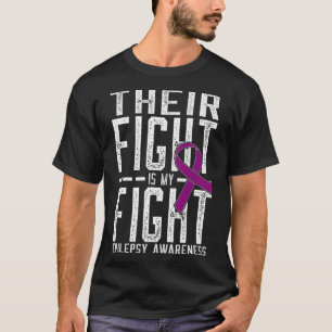 T-shirt Leur combat est mon combat Sensibilisation à l'épi