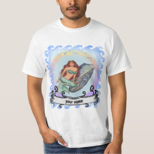 T-shirt leure de pêche aux sirènes