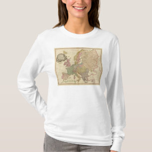 T-shirt L'Europe a illustré la carte
