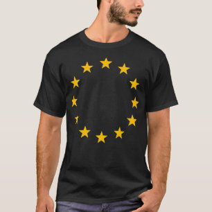 T-shirt L'Europe affiche le logo de l'Union européenne