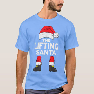 T-shirt Levage Père Noël Matching Family Group Christmas F