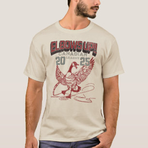 T-shirt Lève les coudes ! Canada Goose Culture canadienne 