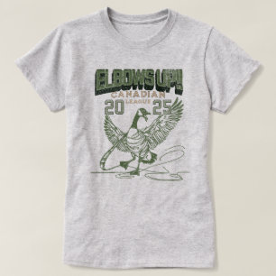 T-shirt Lève les coudes ! Canada Goose Culture canadienne 