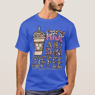 T-shirt lève-toi et brille ami du café
