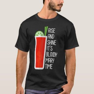 T-shirt Lève-toi et brille C'est sanglant Mary Temps migno