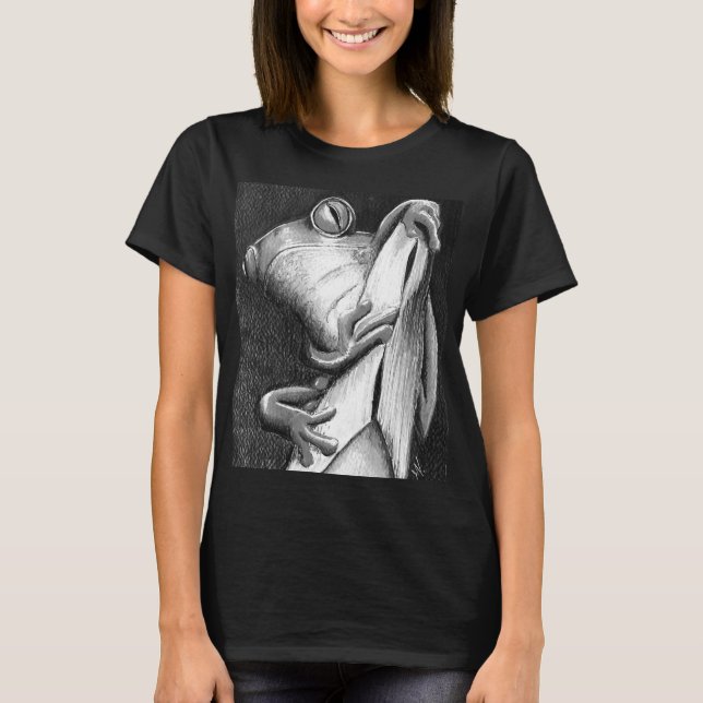 T-SHIRT LEVEL UP: CHILL FROG (Devant)