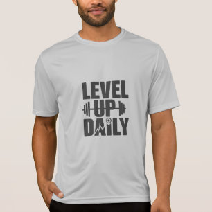 T-Shirt LEVEL UP DAILY Design 06