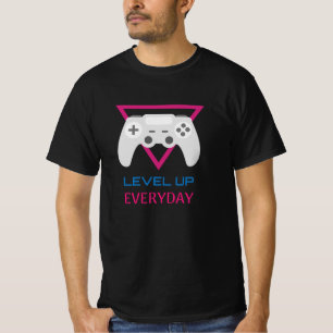 T-shirt Level Up Everyday Gamer