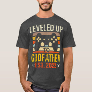 T-shirt Leveled jusqu'au parrain, promu au parrain Est