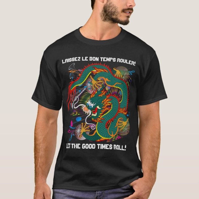 T-shirt L'événement de mardi gras de carnaval regardent (Devant)